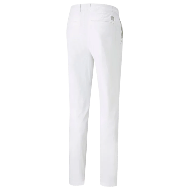 PANTALON PUMA - DEALER TAILORED BLANC - Golf Passion