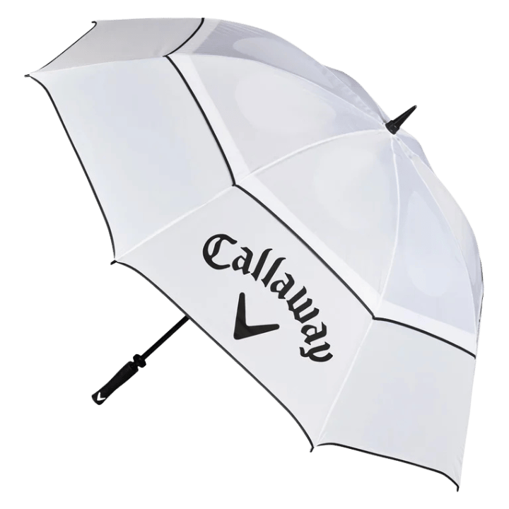 PARAPLUIE CALLAWAY - SHIELD 64 WHITE BLACK - Golf Passion