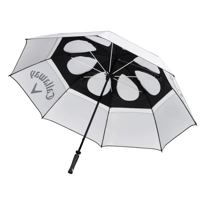 PARAPLUIE CALLAWAY - SHIELD 64 WHITE BLACK - Golf Passion