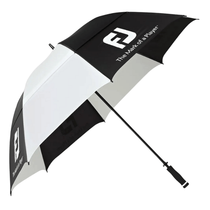 PARAPLUIE FOOTJOY - DUAL CANOPY BLACK - Golf Passion