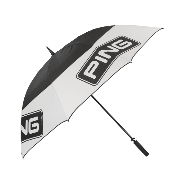 PARAPLUIE PING - 214 TOUR WHITE BLACK - Golf Passion