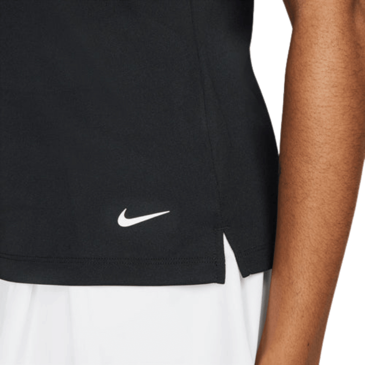 POLO FOOTJOY - PIQUÉ UNI NOIR - Golf Passion