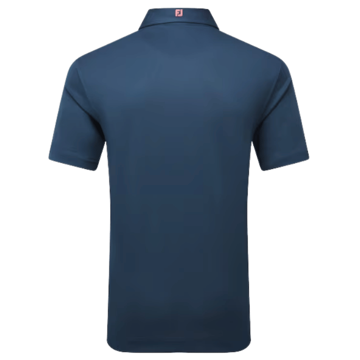 POLO FOOTJOY - STRETCH PIQUE SOLID DARK DENIM - Golf Passion