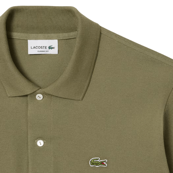 POLO LACOSTE - ORIGINAL L.12.12 COTON OLIVE - Golf Passion