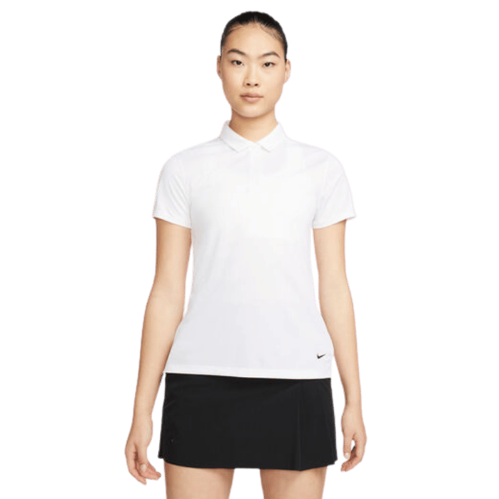 POLO NIKE - DRI FIT VICTORY SS BLANC - Golf Passion