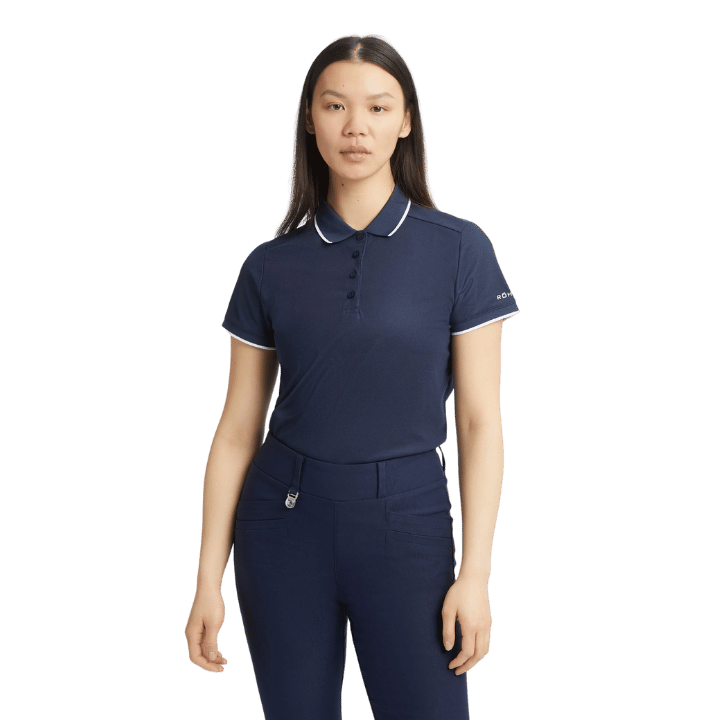POLO ROHNISCH - MIRIAM BLEU MARINE - Golf Passion