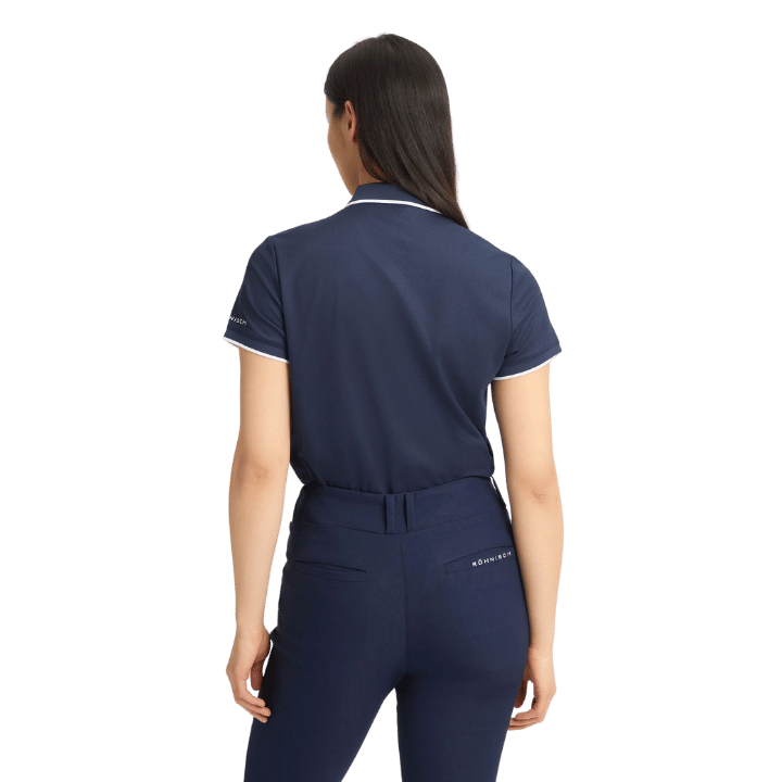 POLO ROHNISCH - MIRIAM BLEU MARINE - Golf Passion