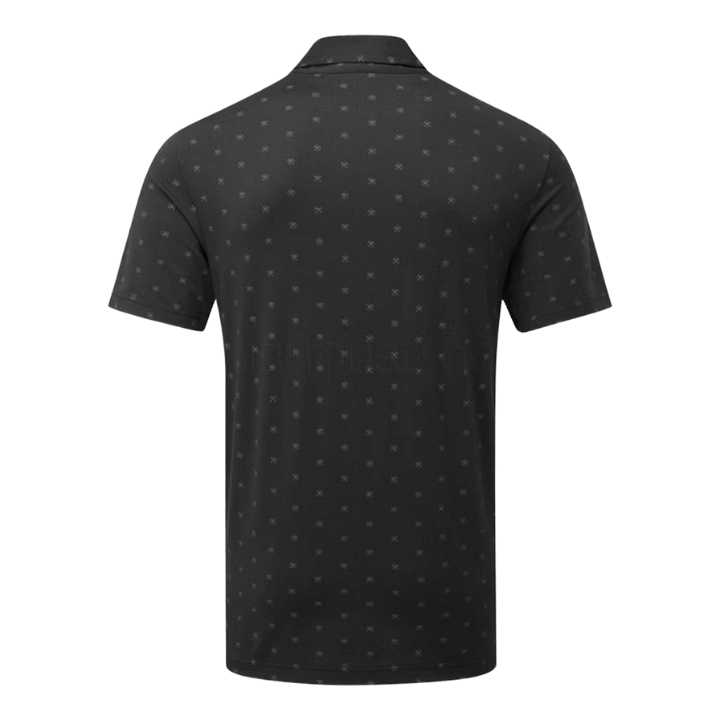 POLO TRAVIS MATHEW - BEACH PIT Noir - Golf Passion