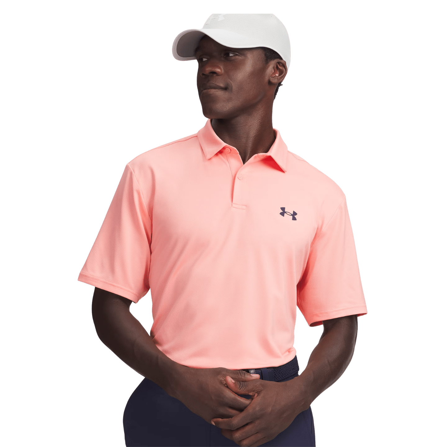 POLO UNDER ARMOUR - MATCHPLAY POSH PINK MIDNIGHT NAVY - Under Armour - Golf Passion