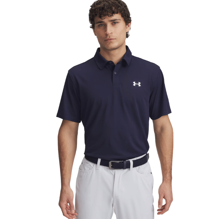 POLO UNDER ARMOUR - T2G PIQUE MIDNIGHT - Golf Passion