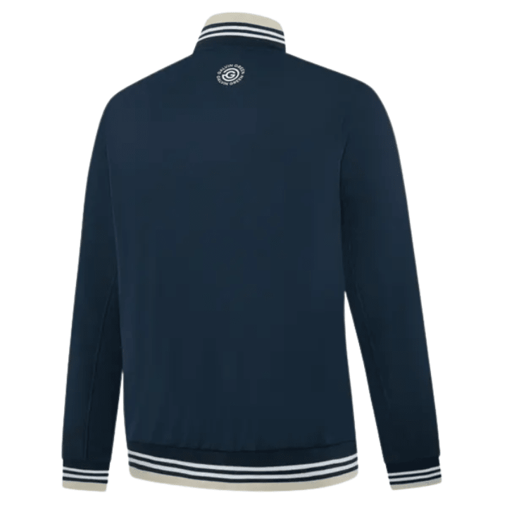 Pull de golf homme Galvin Green Daniel - vue de dos à plat | #color_beige/bleu/marine/blanc