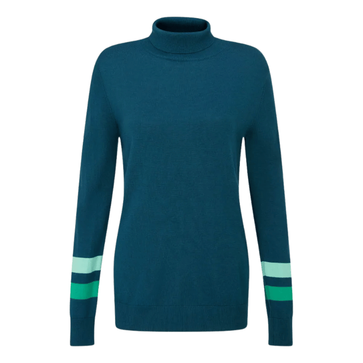 PULLOVER PING - JEANIE VERT EMERAUDE - Golf Passion