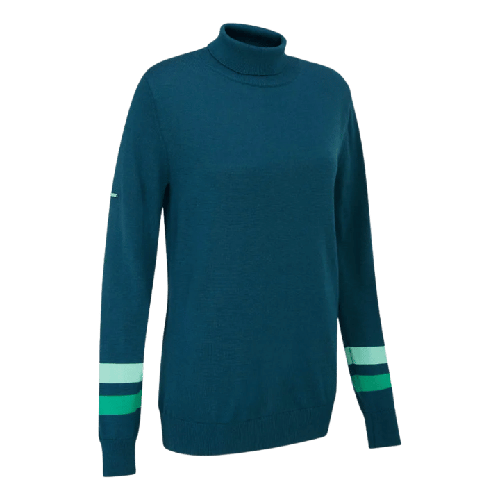 PULLOVER PING - JEANIE VERT EMERAUDE - Golf Passion