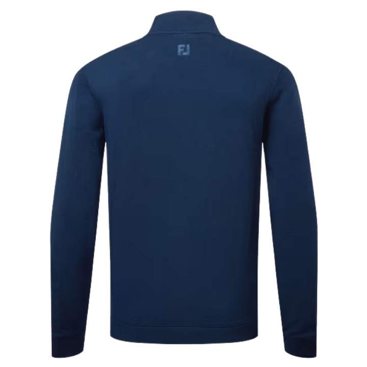 PULLS & SWEATS FOOTJOY - DRIRELEASE FULL - ZIP LINED BLEU MARINE - Golf Passion