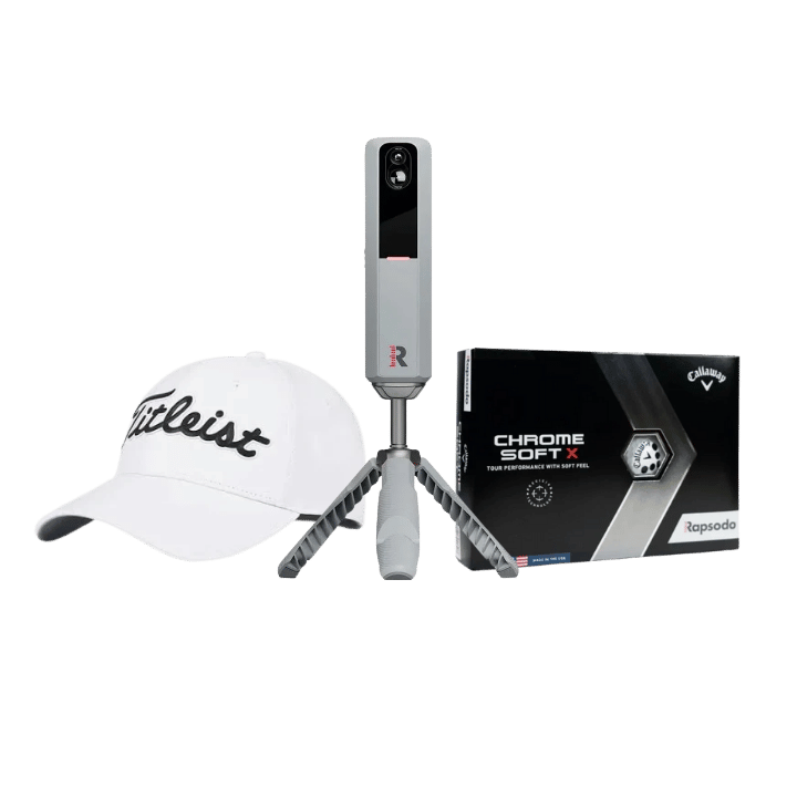 RADAR RAPSODO - MLM 2 PRO BUNDLE CHROME SOFT + CASQUETTE BALL MARKER - Golf Passion