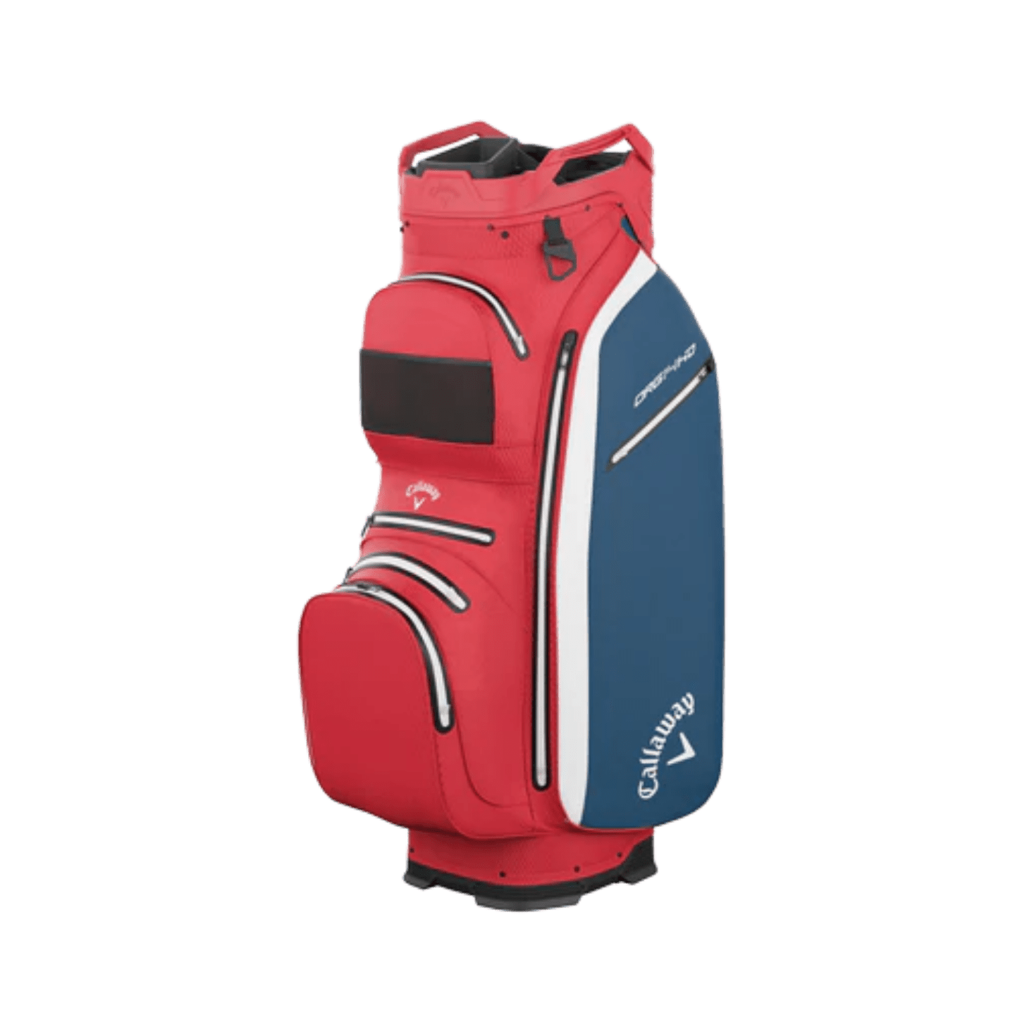 Sac de golf chariot | #color_red-white-navy