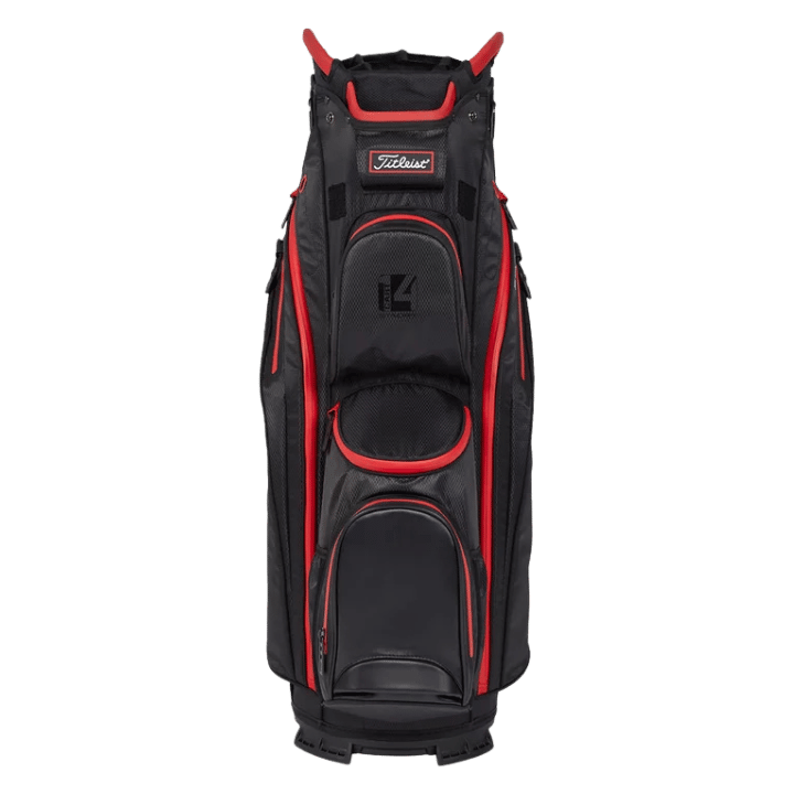 SAC CHARIOT - CART 14 STADRY BLACK BLACK RED - Golf Passion