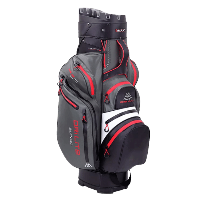 SAC CHARIOT - DRI LITE SILENCIO 2 CHARCOAL WHITE BLACK RED - Golf Passion