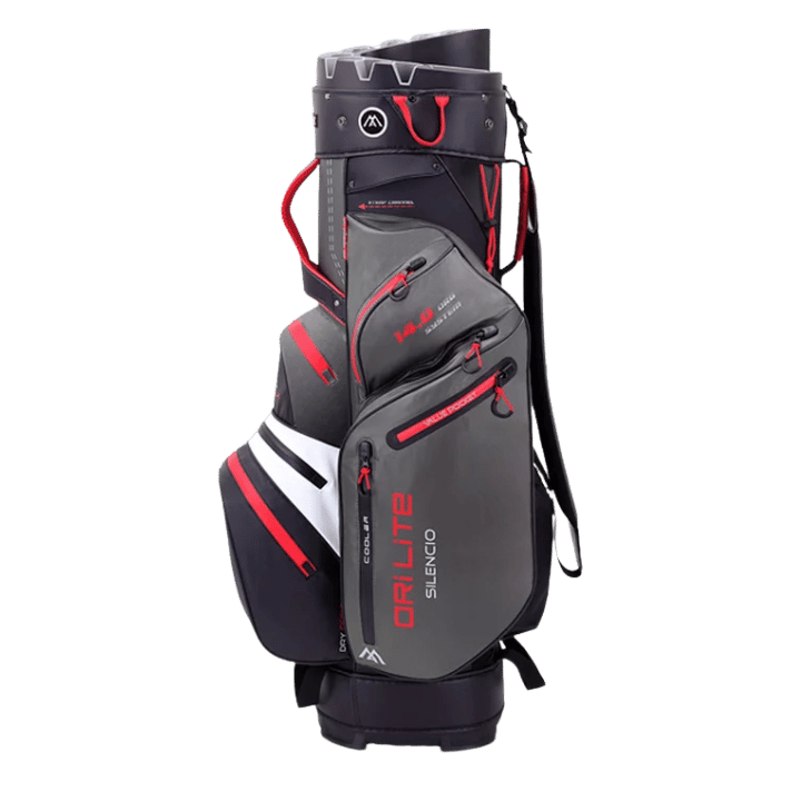 SAC CHARIOT - DRI LITE SILENCIO 2 CHARCOAL WHITE BLACK RED - Golf Passion
