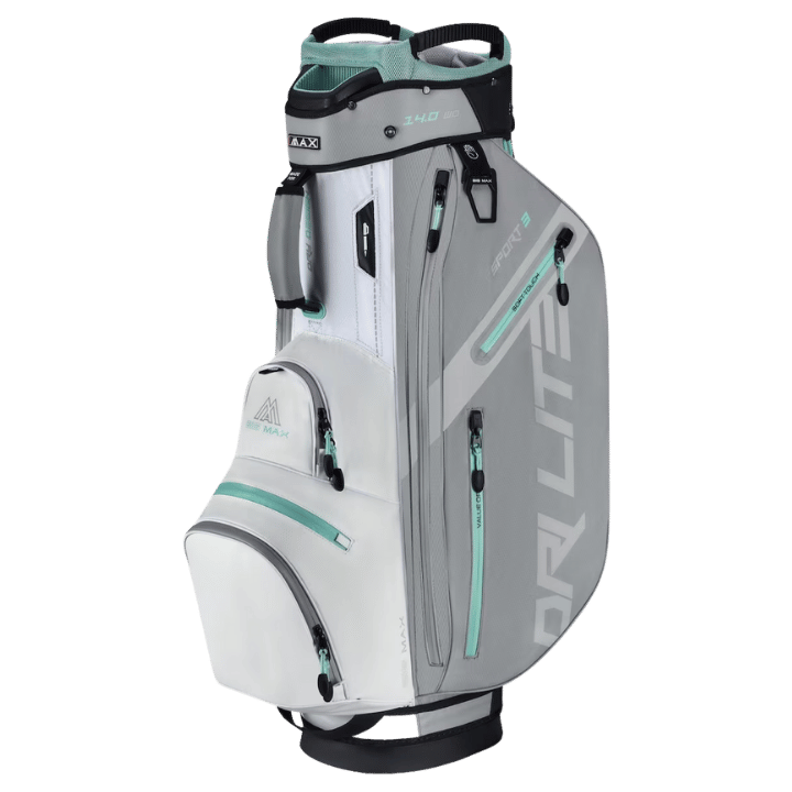 SAC CHARIOT - DRI LITE SPORT 3 GREY WHITE MINT - Golf Passion
