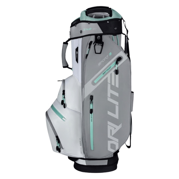 SAC CHARIOT - DRI LITE SPORT 3 GREY WHITE MINT - Golf Passion