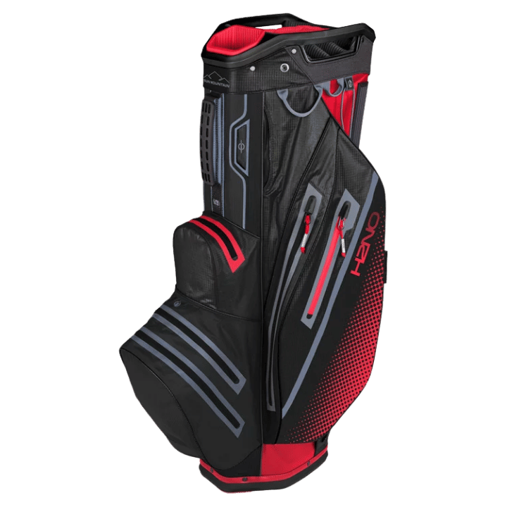 SAC CHARIOT - H2NO LITE WATERPROOF CORAL BLACK CADET - Golf Passion