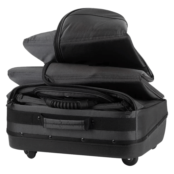 SAC DE VOYAGE PING - ROLLING TRAVEL COVER 251 BLACK - Golf Passion