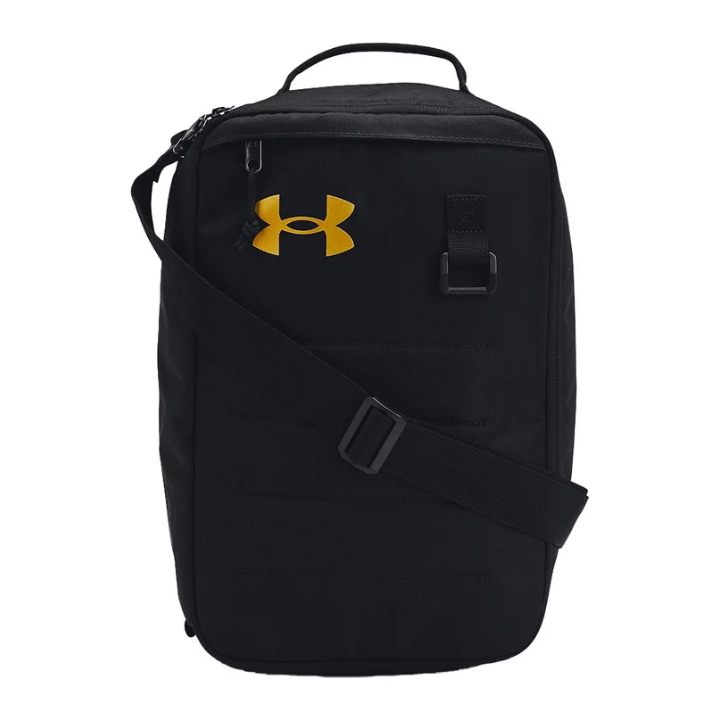 SAC PORTABLE UNDER ARMOUR - CONTAIN SHOE BLACK METALLIC GOLD - Golf Passion