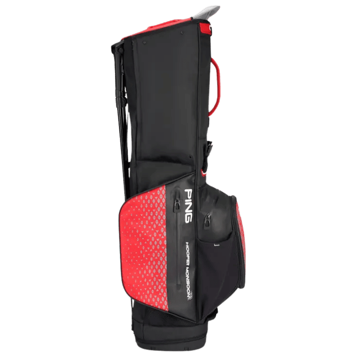 Sac de golf trépied | #color_noir-rouge