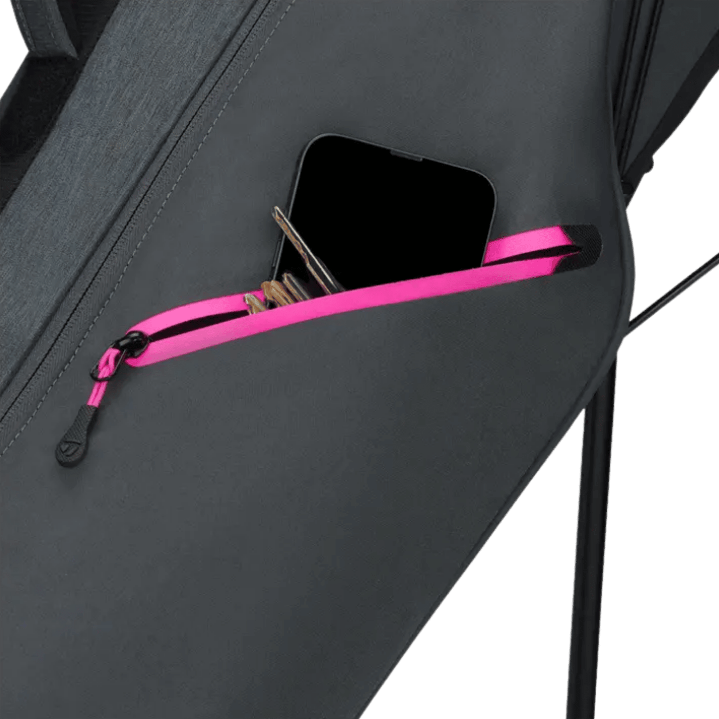SAC TREPIED TAYLORMADE - FLEX TECH CARRY GRIS NEON ROSE - Taylormade - Golf Passion