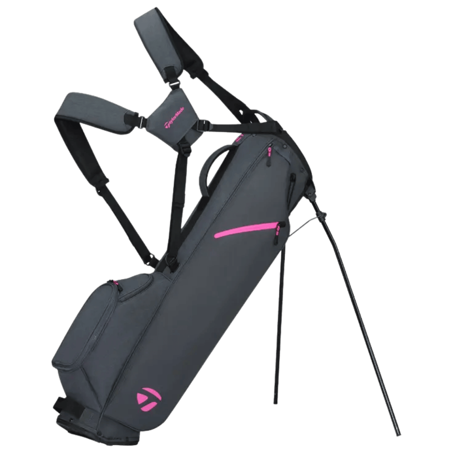 SAC TREPIED TAYLORMADE - FLEX TECH CARRY GRIS NEON ROSE - Taylormade - Golf Passion