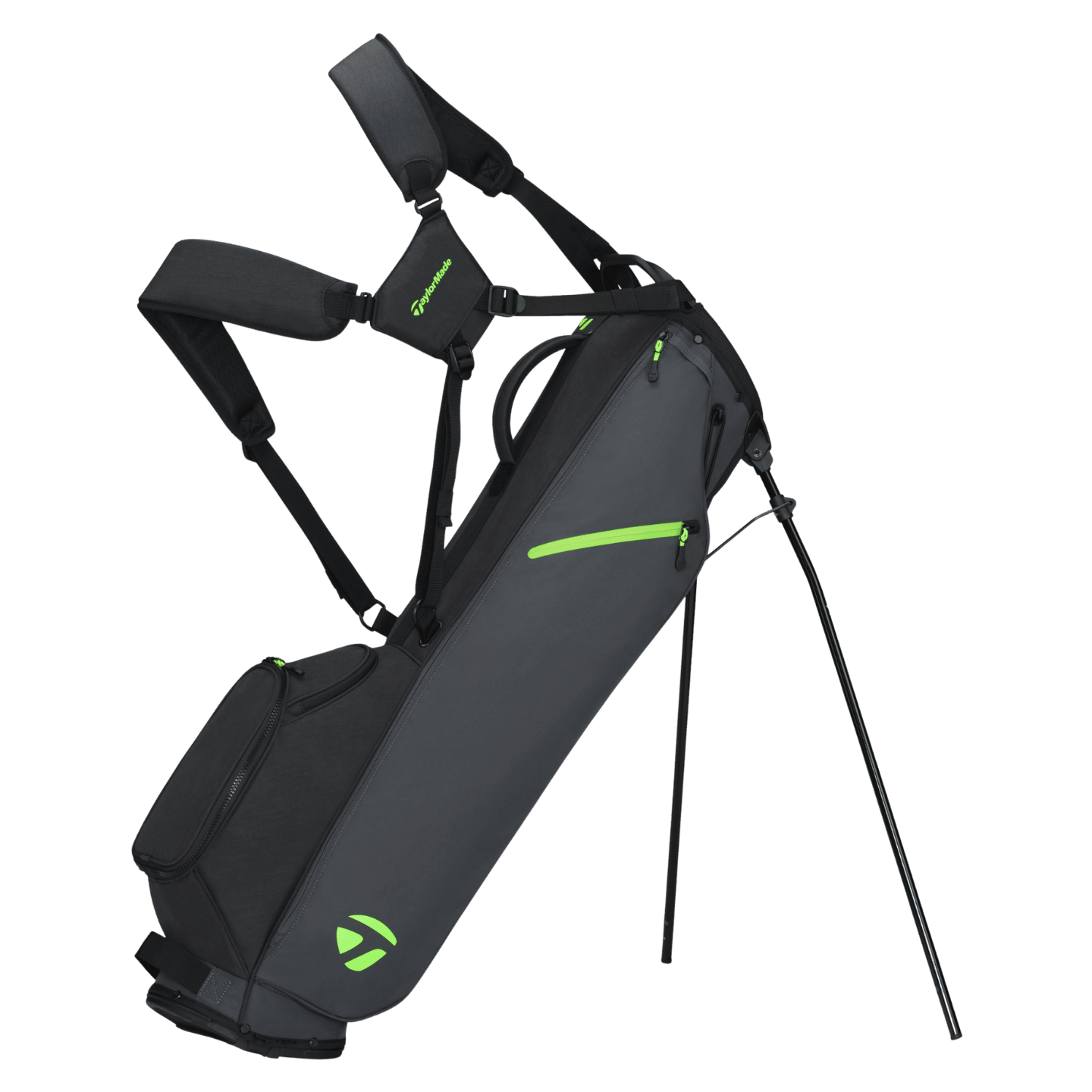 SAC TREPIED TAYLORMADE - FLEX TECH CARRY GRIS NOIR VERT - Taylormade - Golf Passion