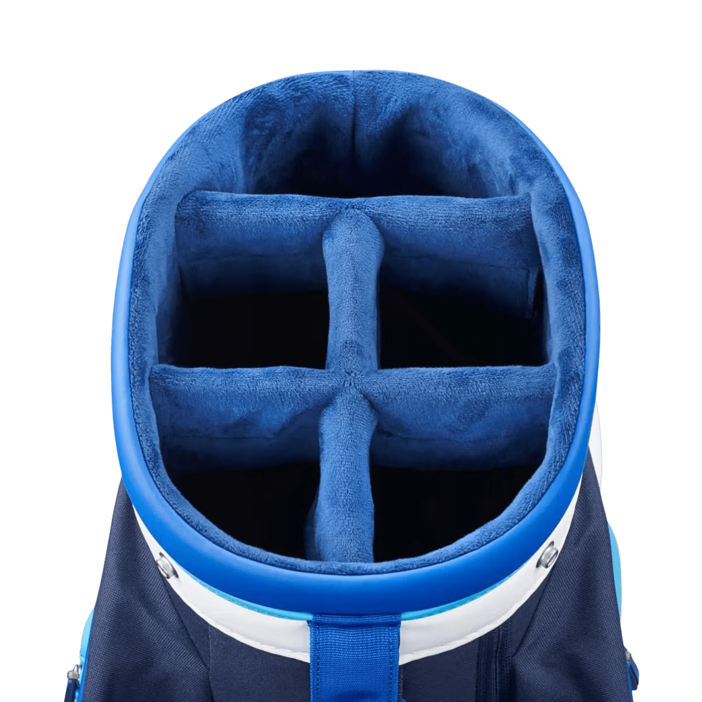 SACS DE GOLF CHARIOT MIZUNO TOUR CART BAG 25 BLEU BLANC - Mizuno - Golf Passion