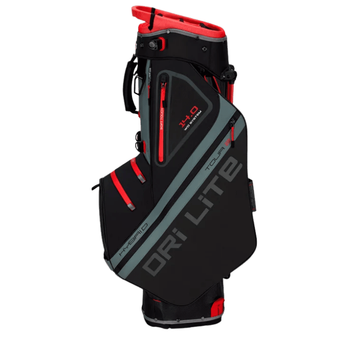Sac de golf trépied | #color_noir-anthracite-rouge