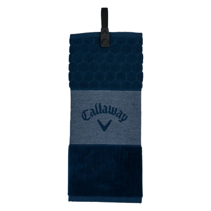 SERVIETTE CALLAWAY - TRIFOLD TOWEL NAVY - Golf Passion