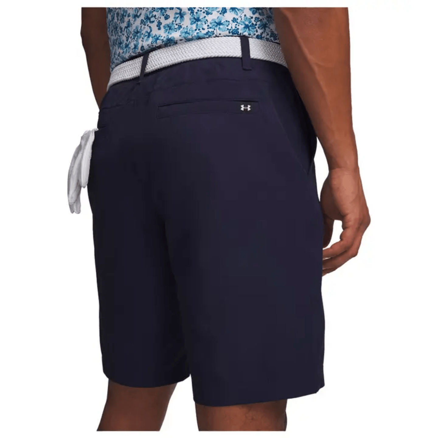 SHORT UNDER ARMOUR - DRIVE TAPERED MIDNIGHT NAVY HALO GRAY - Under Armour - Golf Passion