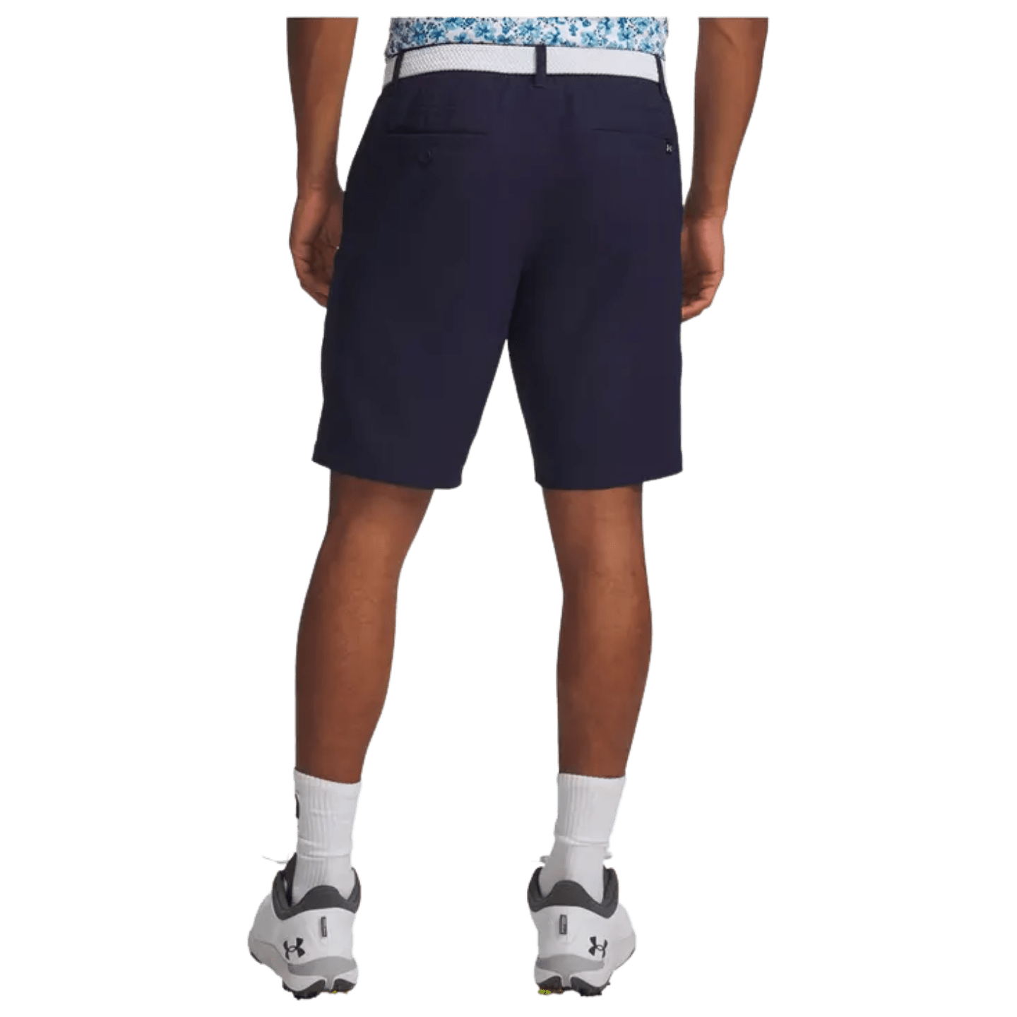 SHORT UNDER ARMOUR - DRIVE TAPERED MIDNIGHT NAVY HALO GRAY - Under Armour - Golf Passion
