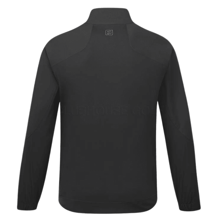Veste de pluie de golf homme Footjoy Hydro Innovation - vue de dos produit seul | #color_noir