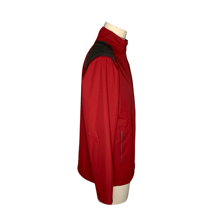 VESTE DE PLUIE PING - VENT SENSORDRY ROUGE NOIR - Golf Passion
