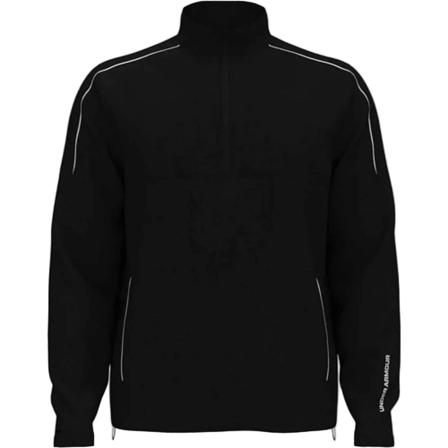 VESTE DE PLUIE - UNDER ARMOUR DRIVE WIND HALF ZIP NOIR BLANC - Under Armour - Golf Passion