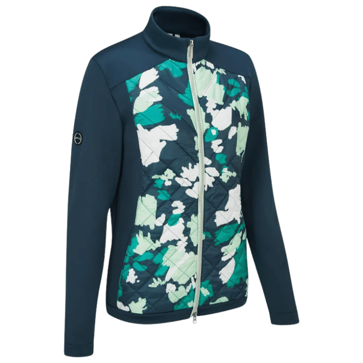 VESTE PING - ASHLYNN ROUGE BLANC / VERT FONCEE / VERT CLAIR - Golf Passion