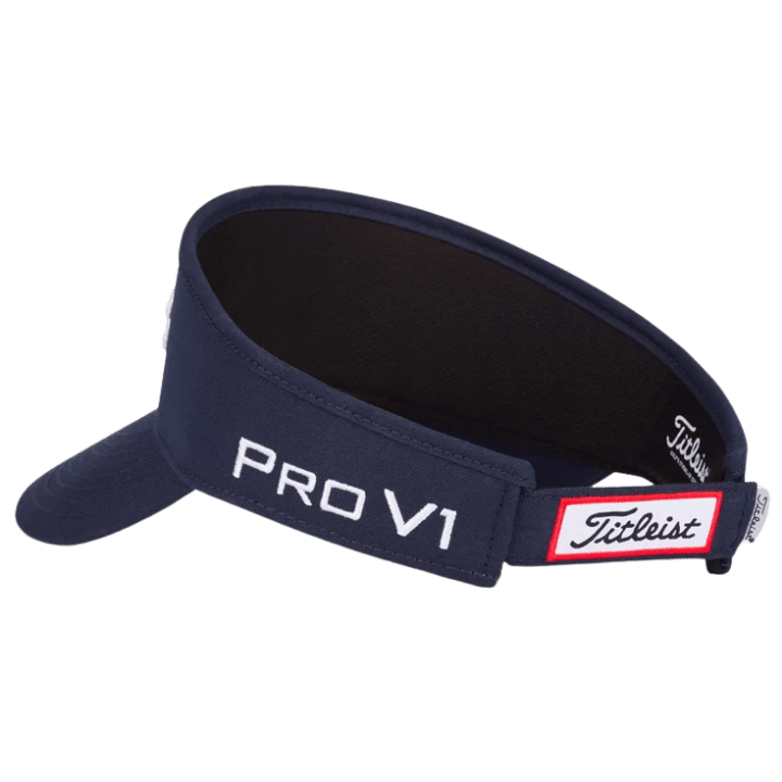 VISIERE TITLEIST - TOUR VISOR NAVY WHITE - Golf Passion