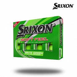 SRIXON - BALLES SOFT FEEL BRITE GREEN (DOUZAINE)