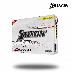 SRIXON - BALLES Z-STAR XV 7 TOUR YELLOW (DOUZAINE)
