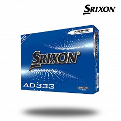 SRIXON - BALLES AD333 10 BLANCHE (DOUZAINE)