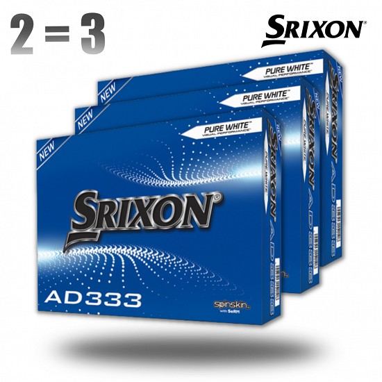 SRIXON - LOT DE BALLES AD333 2022 (3 DOUZAINES)