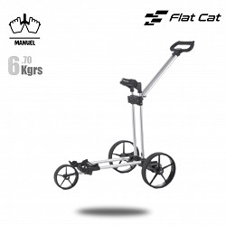 FLAT CAT - CHARIOT MANUEL PUSH GRIS