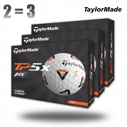 TAYLORMADE - LOT DE BALLES TP5X PIX (3 DOUZAINES)