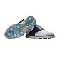 CHAUSSURES TRADITIONS 23 WIDE BLANC/NAVY