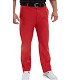 PANTALON TAPERED FIT ROUGE